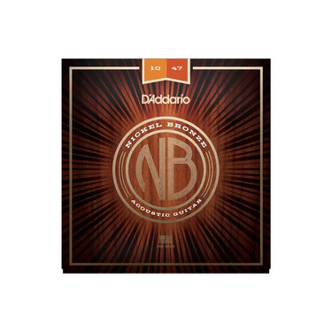 Juego De Cuerdas D´addario P/Guitarra Nickel/Bronze Cal.10-47, Nb1047